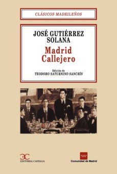 madrid callejero-jose gutierrez solana-9788470397127