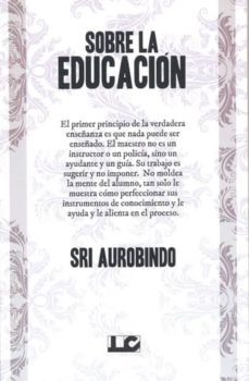 sobre la educacion-sri aurobindo-9788476271827