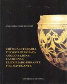 critica literaria y poesia elegiaca-juan camilo conde silvestre-9788476845127