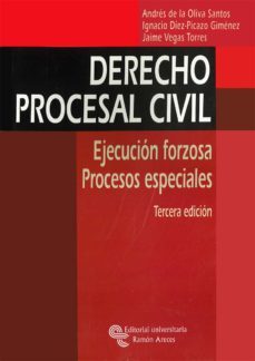 derecho procesal civil: ejecucion forzosa. procesos especiales (3 ª ed.)-9788480047227