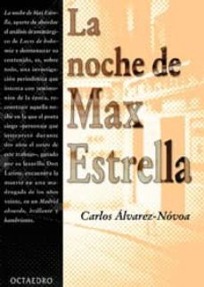 la noche de max estrella-9788480634427
