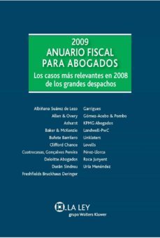 2009 anuario fiscal para abogados-9788481262827