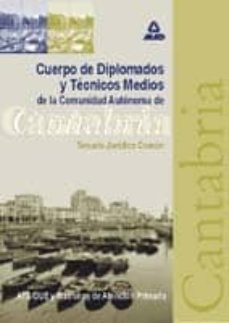 cuerpo de diplomados y tecnicos medios (temario juridico comun) d e la comunidad autonoma de cantabria-luis del castillo torres-9788483119327