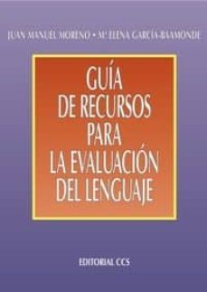 guia de recursos para la evaluacion del lenguaje-9788483166727