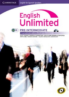 english unlimited pre-intermediate coursebook with e-portfolio. s panish ed.-9788483233627