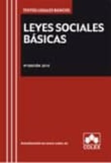 leyes sociales basicas (10ª ed)-9788483423127