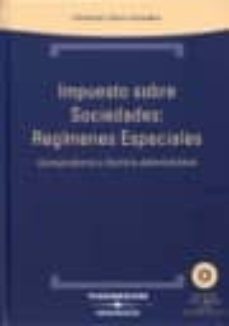 impuesto sobre sociedades regimenes especiales-9788483558027