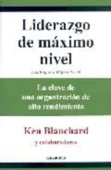liderazgo de maximo nivel-9788483580127