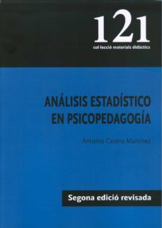 analisis estadistico en psicopedagogia-antonio casero martinez-9788483843727