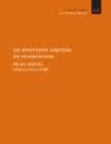 las dimensiones subjetivas del envejecimiento-daniel prieto sancho-igone etxeberria arritxabal-9788484461227