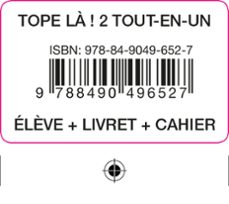 tope la! 2 tout en un eleve + cah + liv + cod-9788490496527