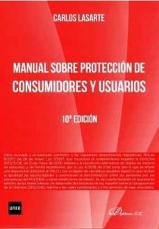 manual sobre proteccion de consumidores y usuarios-carlos lasarte alvarez-9788491486527