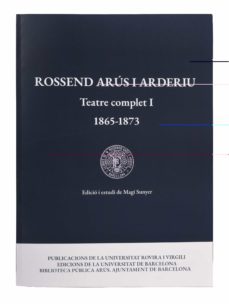 rossend arus i arderiu. teatre complet-rossend arus i arderiu-9788491562627