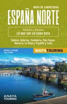 mapa de carreteras de españa norte2 2025 -1:340.000-(desplegable)-9788491588627