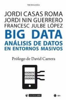 big data analisis de datos en entornos masivos-jordi casas roma-9788491804727