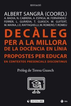 decaleg per a la millora de la docència en linia (ebook)-albert sangra-9788491808527