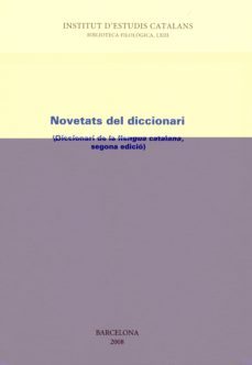 novetats del diccionari de la llengua catalana-9788492583027