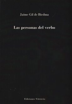 las personas del verbo-jaime gil de biedma-9788494193927