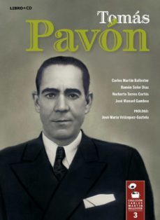 tomas pavon (libro + cd)-9788494655227