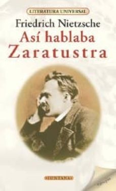 asi hablaba zaratustra-friedrich nietzsche-9788496975927
