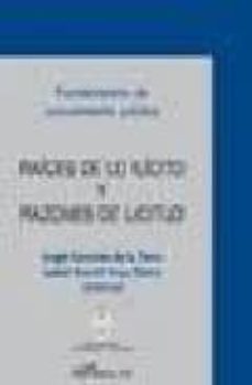 raices de lo ilicito y razones de licitud-angel sanchez de la torre-9788497728027
