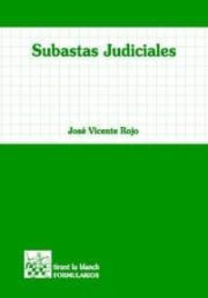 subastas judiciales-jose vicente rojo-9788498760927