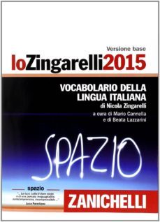 lo zingarelli 2015-9788808700827