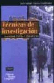 tecnicas de investigacion en sociedad, cultura y comunicacion-9789684442627