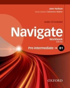 navigate: b1 pre-intermediate: workbook with cd (with key)-jane hudson-9780194566537