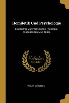 homiletik und psychologie-9780274194537