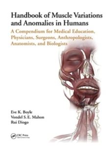 handbook of muscle variations and anomalies in humans-eve k. boyle-9780367538637