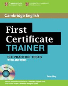 first certificate trainer: practice tests with answers and audio cd-9780521128537