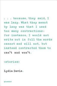 can t and won t-lydia davis-9781250062437