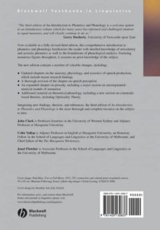 introduction to phonetics   phonology 3e-9781405130837
