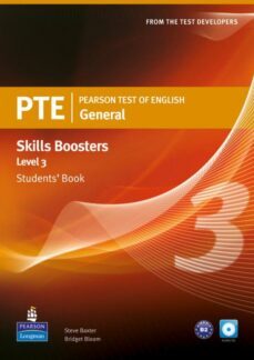 pearson test of english general skills booster 3 students  book and cdpack-9781408267837