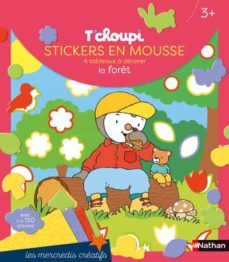 t choupi stickers mousse de la foret-9782092493137