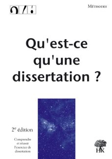 qu'est-ce qu'une dissertation ? (ebook)-andre leblanc-9782351412237