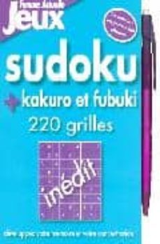 sudoku kakuro fubuki 220 grill-9782906221437