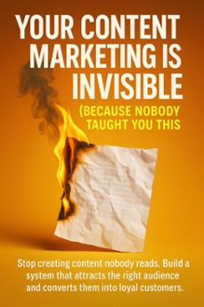 your content marketing is invisible because nobody taught you this (ebook)-charlotte hayes-9783565119837