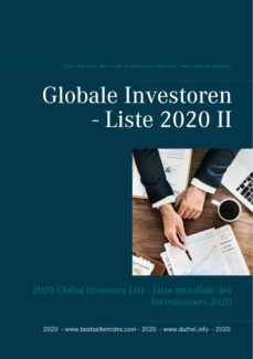 globale investoren - liste 2020 ii-heinz duthel-9783752849837