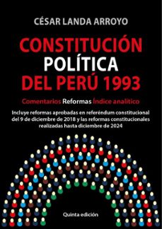 constitucion politica del peru 1993 (ebook)-césar landa arroyo-9786123350437