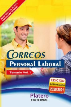 personal laboral de correos. temario. volumen i-jose garcia rodriguez-9788412180237