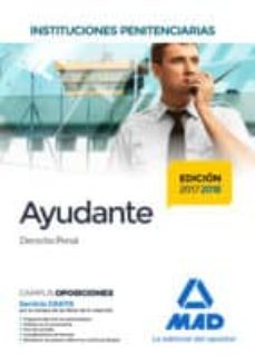 ayudantes de instituciones penitenciarias. derecho penal-9788414210437