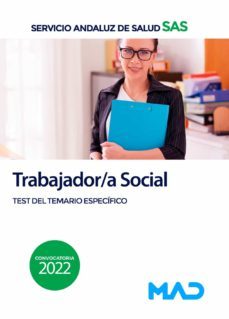 trabajador/a social del servicio andaluz de salud (sas). test del temario especifico-9788414258637