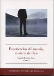 experiencias del mundo, misterio de dios-9788416066537