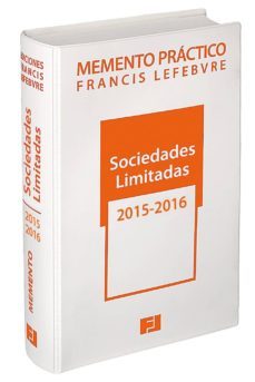 memento sociedades limitadas  2015-2016-9788416268337