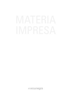 materia impresa: de la virtualidad digital a la tridimensional en la investigacion artistica-9788416605637