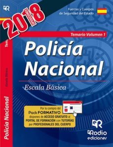 cuerpo nacional de policia: escala basica: temario (vol. 1) (5ª ed.)-9788417287337