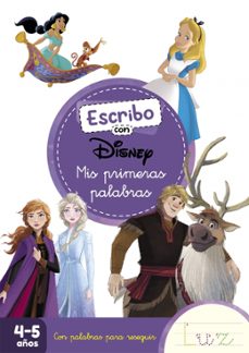 escribo con disney. mis primeras palabras (aprendo a escribir con disney)-9788418039737