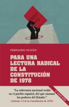 para una lectura radical de la constitucion de 1978 (3ª ed.)-9788418981937